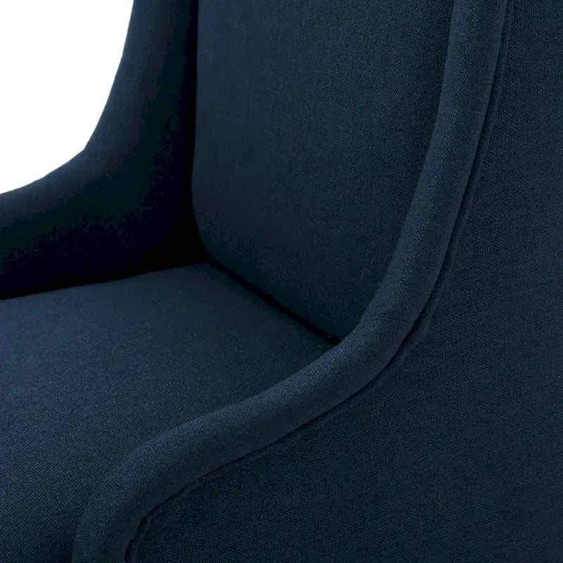 Chaise de salle à manger à dossier haut en tissu Callie par Christopher Knight Home - 23,25 L x 28,75 l x 46,25 H