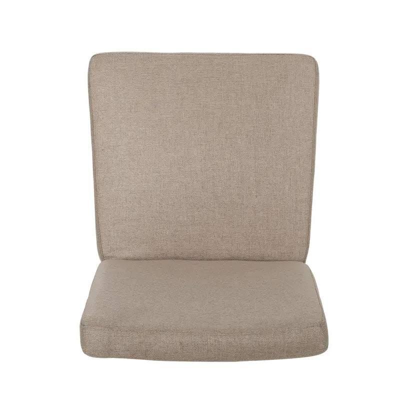 Chaise de salle à manger contemporaine rembourrée Kuna (ensemble de 2) par Christopher Knight Home