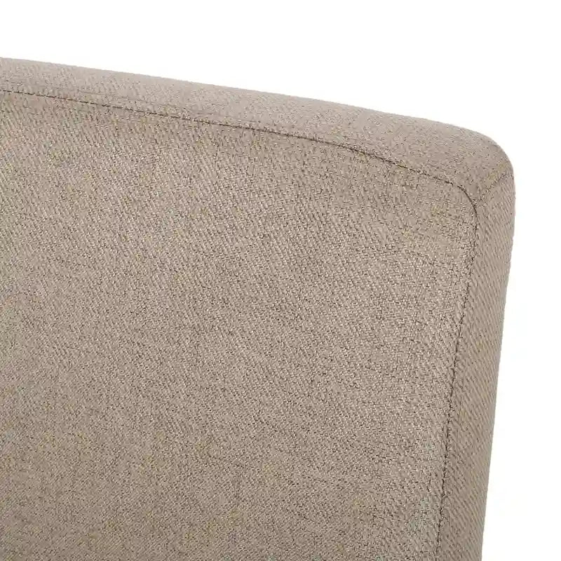 Chaise de salle à manger contemporaine rembourrée Kuna (ensemble de 2) par Christopher Knight Home