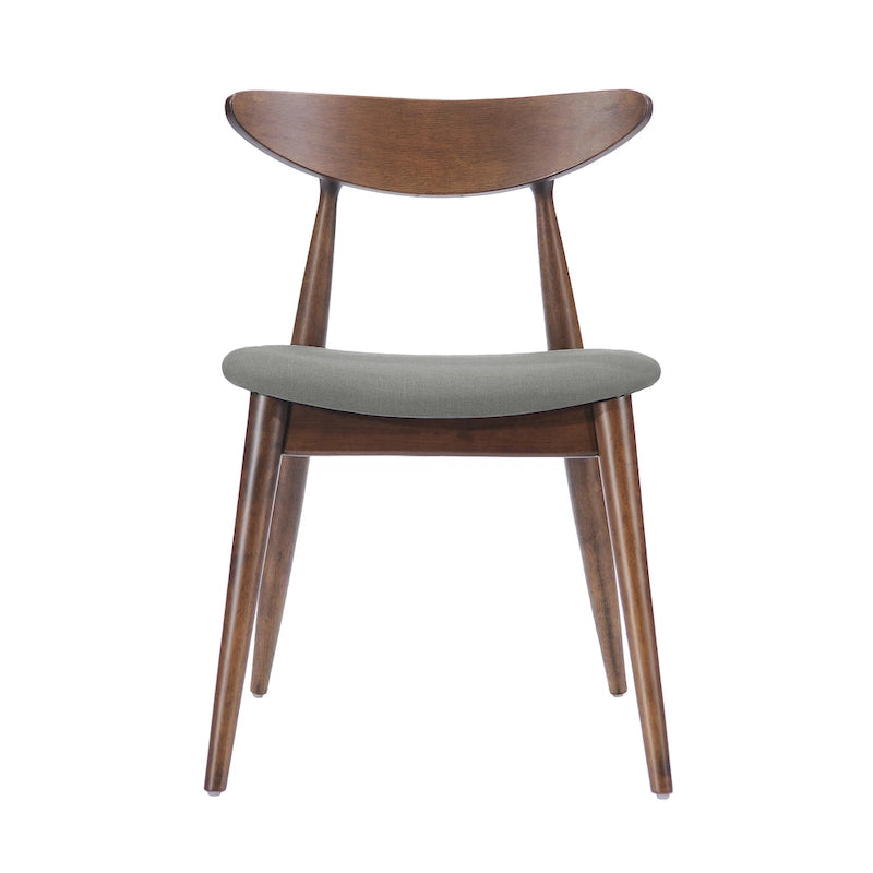 Chaises de salle à manger Barron Mid-Century Modern (ensemble de 2) par Christopher Knight Home - 22,50 L x 19,75 P x 28,75 H