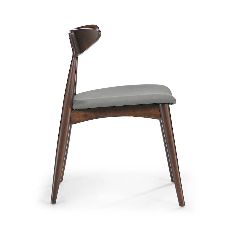 Chaises de salle à manger Barron Mid-Century Modern (ensemble de 2) par Christopher Knight Home - 22,50 L x 19,75 P x 28,75 H