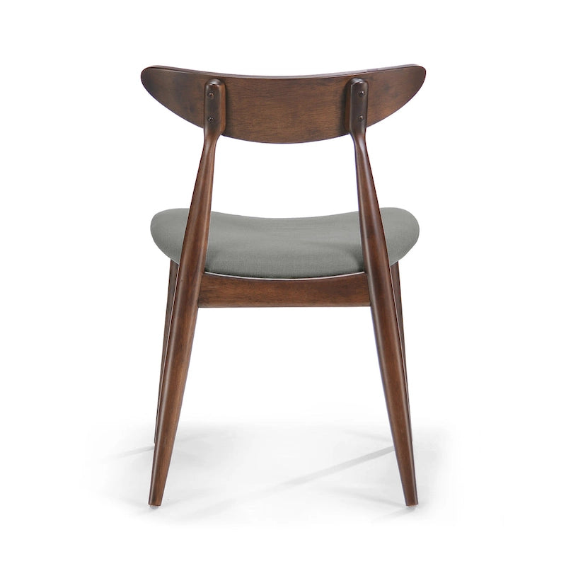 Chaises de salle à manger Barron Mid-Century Modern (ensemble de 2) par Christopher Knight Home - 22,50 L x 19,75 P x 28,75 H
