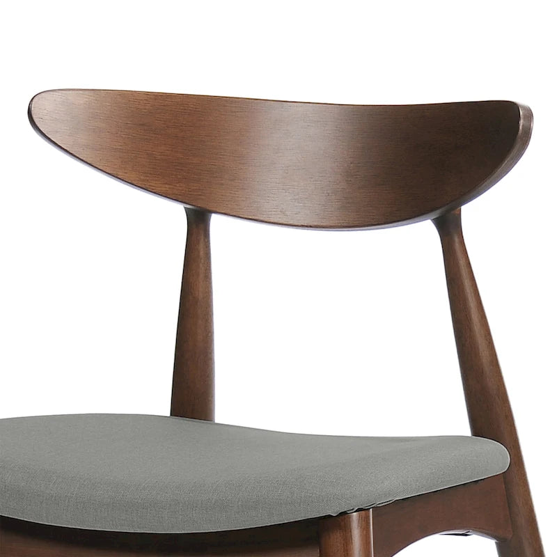 Chaises de salle à manger Barron Mid-Century Modern (ensemble de 2) par Christopher Knight Home - 22,50 L x 19,75 P x 28,75 H