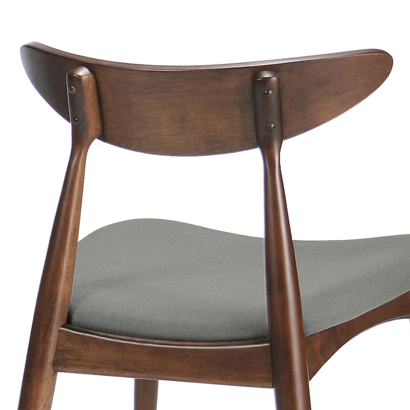 Chaises de salle à manger Barron Mid-Century Modern (ensemble de 2) par Christopher Knight Home - 22,50 L x 19,75 P x 28,75 H