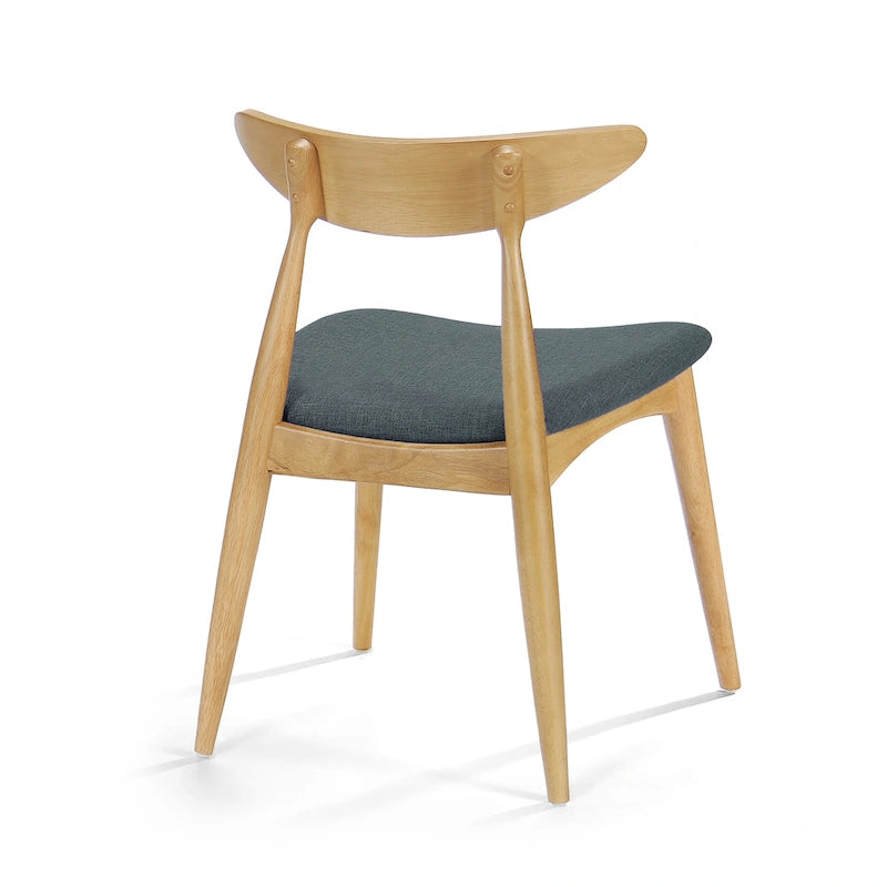 Chaises de salle à manger Barron Mid-Century Modern (ensemble de 2) par Christopher Knight Home - 22,50 L x 19,75 P x 28,75 H