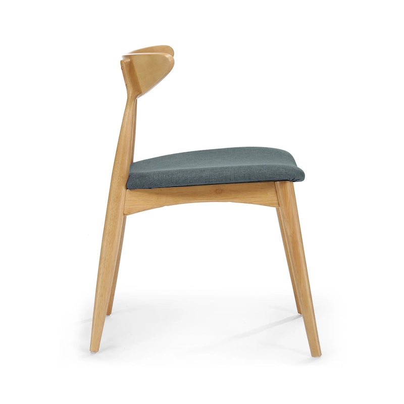 Chaises de salle à manger Barron Mid-Century Modern (ensemble de 2) par Christopher Knight Home - 22,50 L x 19,75 P x 28,75 H