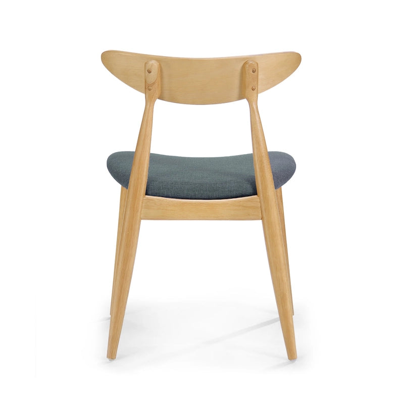 Chaises de salle à manger Barron Mid-Century Modern (ensemble de 2) par Christopher Knight Home - 22,50 L x 19,75 P x 28,75 H