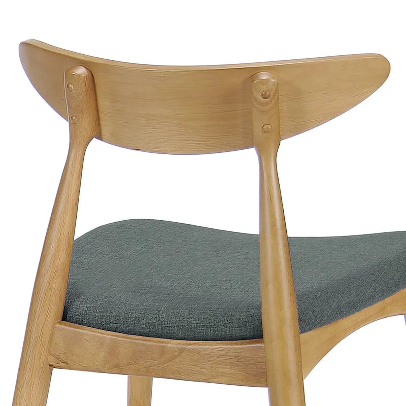 Chaises de salle à manger Barron Mid-Century Modern (ensemble de 2) par Christopher Knight Home - 22,50 L x 19,75 P x 28,75 H