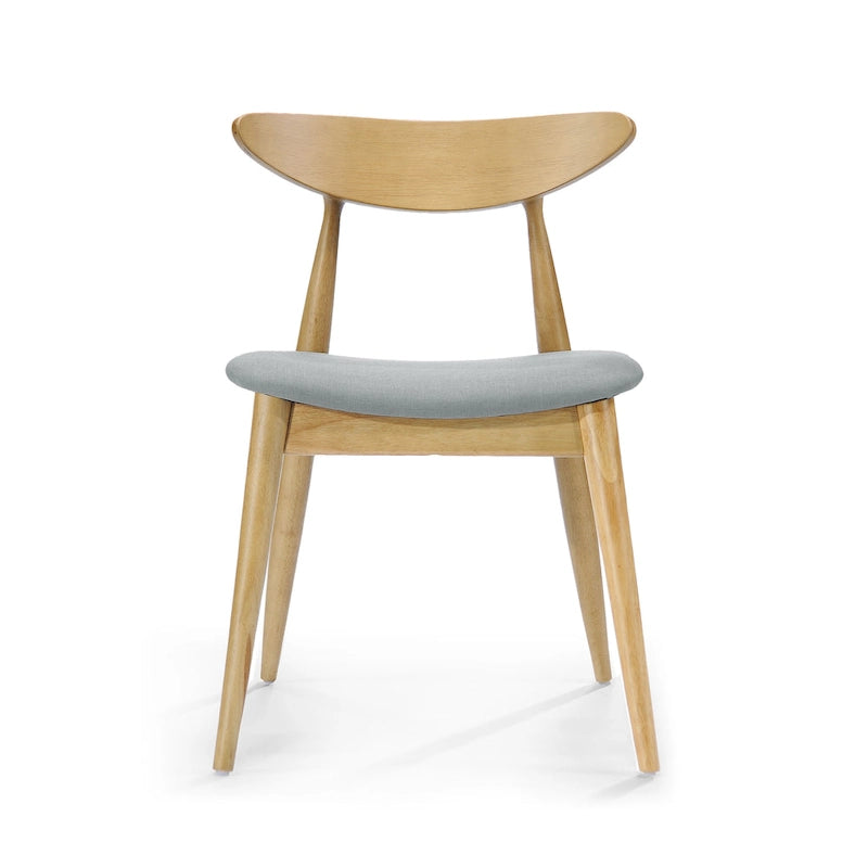 Chaises de salle à manger Barron Mid-Century Modern (ensemble de 2) par Christopher Knight Home - 22,50 L x 19,75 P x 28,75 H