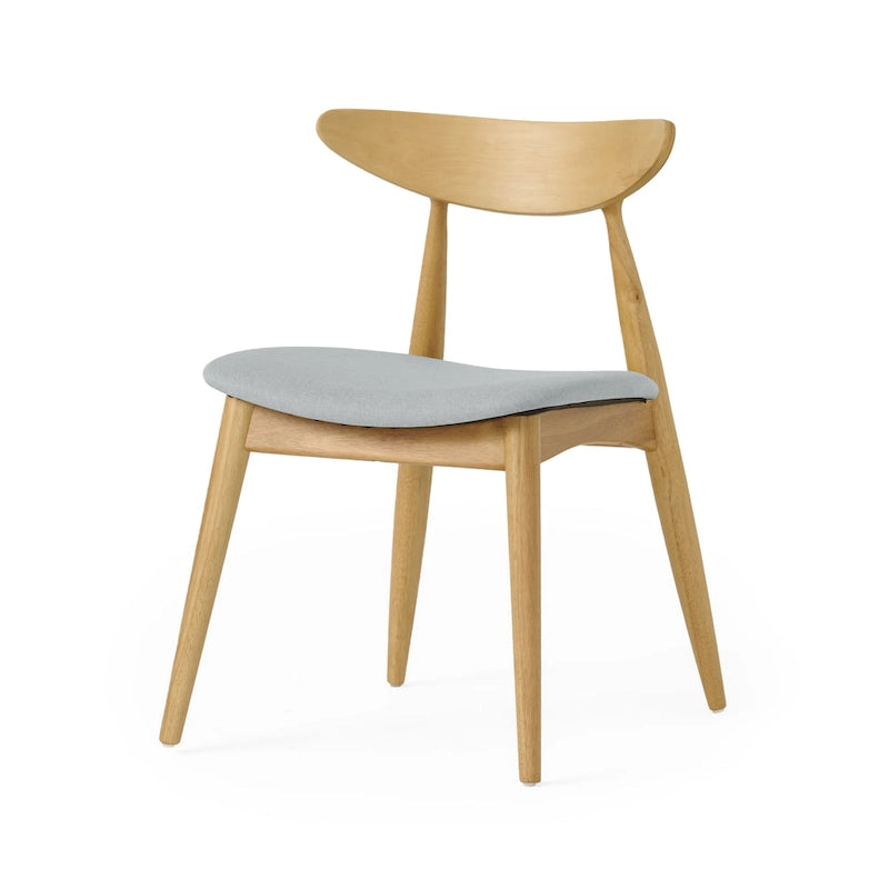 Chaises de salle à manger Barron Mid-Century Modern (ensemble de 2) par Christopher Knight Home - 22,50 L x 19,75 P x 28,75 H