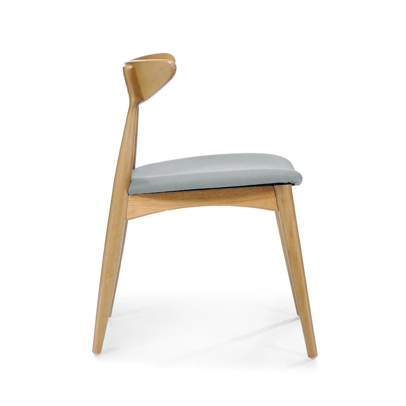 Chaises de salle à manger Barron Mid-Century Modern (ensemble de 2) par Christopher Knight Home - 22,50 L x 19,75 P x 28,75 H