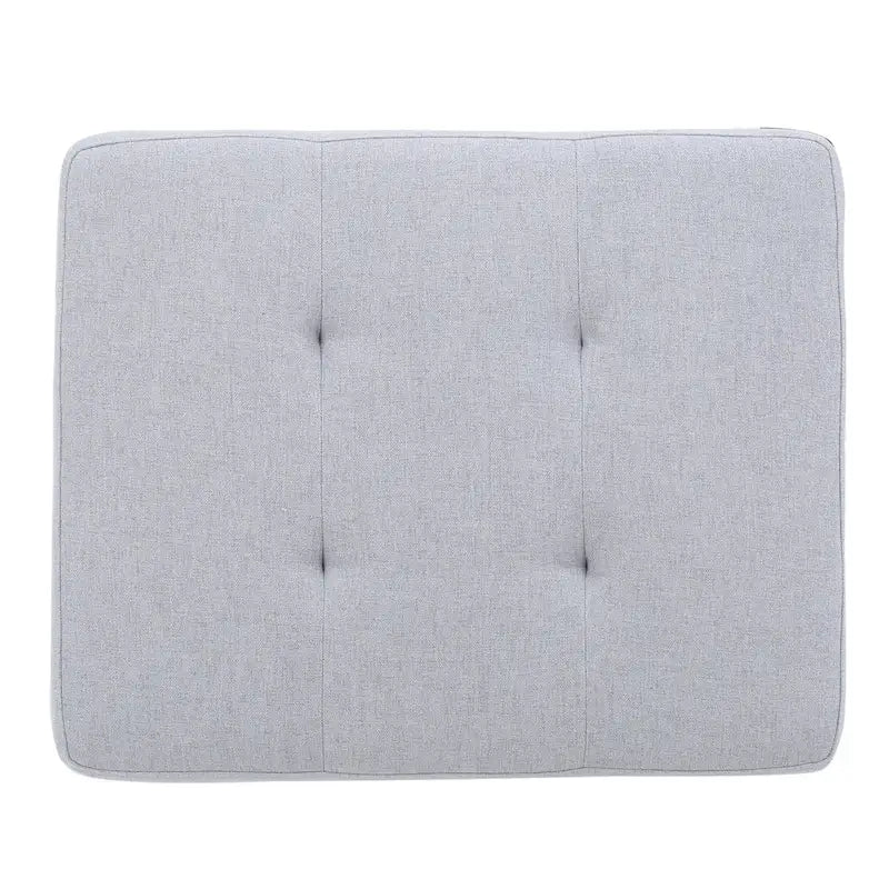 Pouf ottoman en tissu capitonné Tiernan par Christopher Knight Home