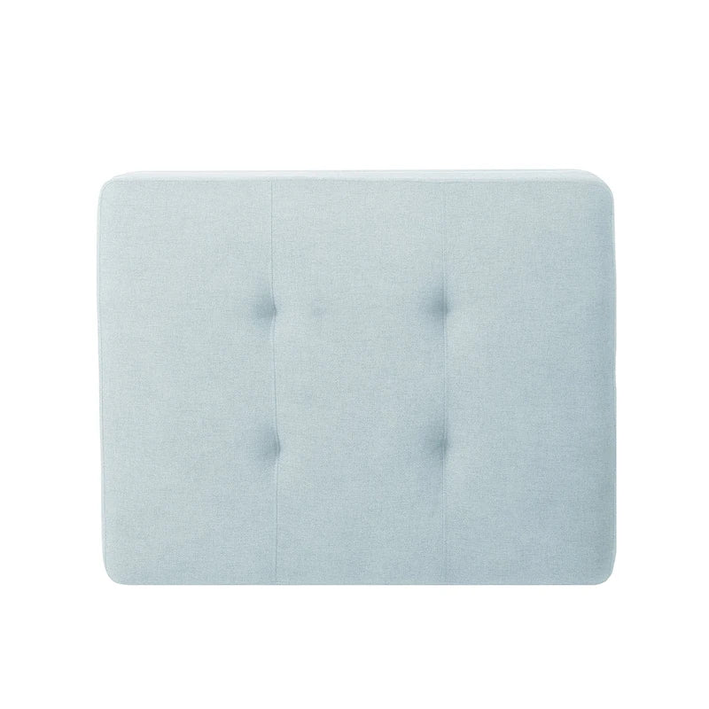 Pouf ottoman en tissu capitonné Tiernan par Christopher Knight Home