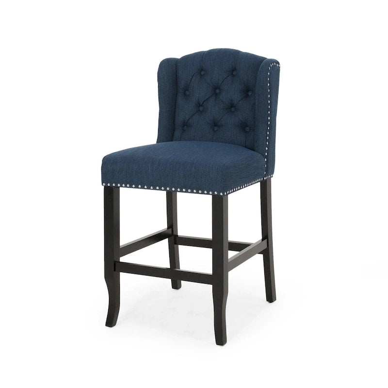 Tabouret de comptoir Foxcroft Wingback (ensemble de 2) par Christopher Knight Home