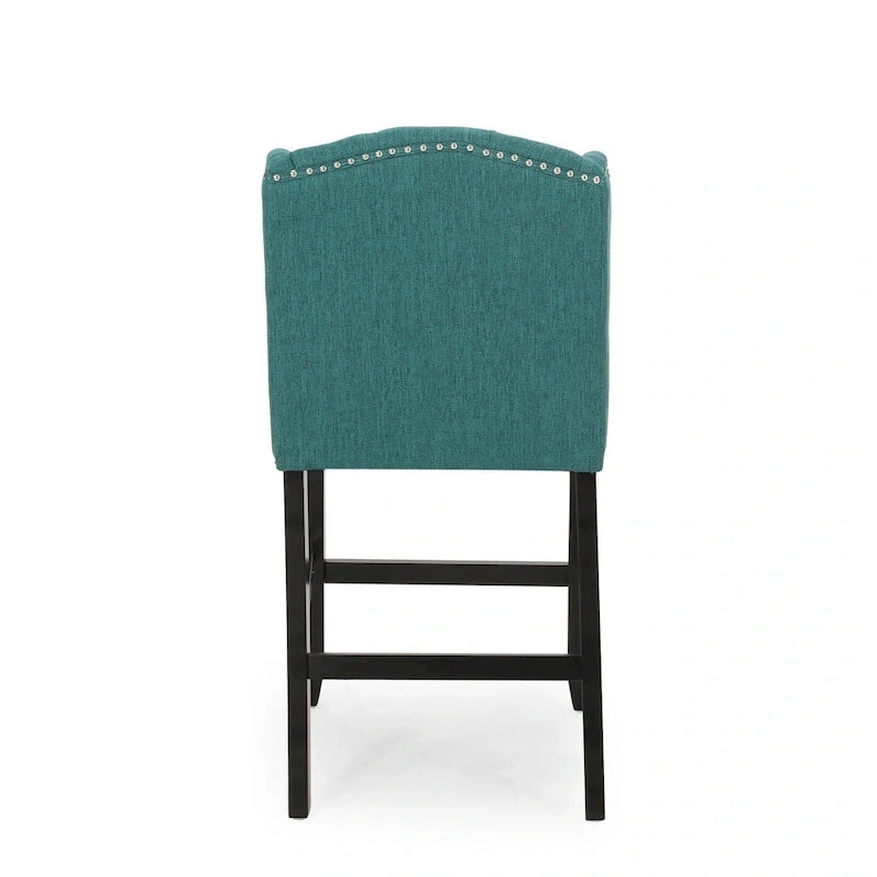 Tabouret de comptoir Foxcroft Wingback (ensemble de 2) par Christopher Knight Home