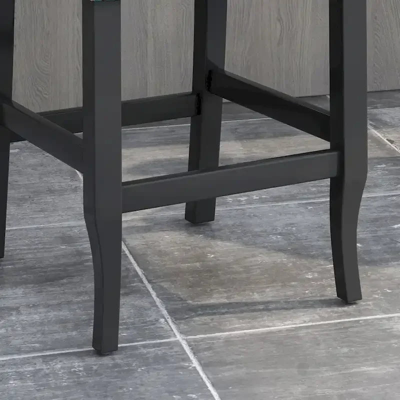 Tabouret de comptoir Foxcroft Wingback (ensemble de 2) par Christopher Knight Home
