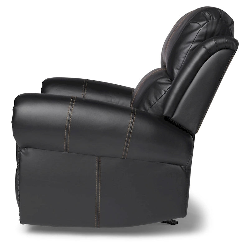 Fauteuil inclinable Charlie en cuir PU de Christopher Knight Home