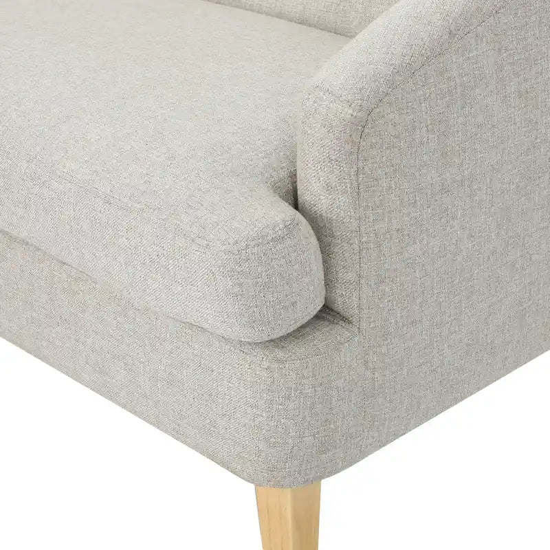 Canapé deux places Sheena Mid-century Modern en tissu par Christopher Knight Home