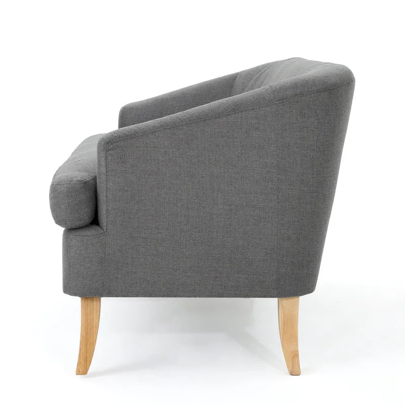Canapé deux places Sheena Mid-century Modern en tissu par Christopher Knight Home