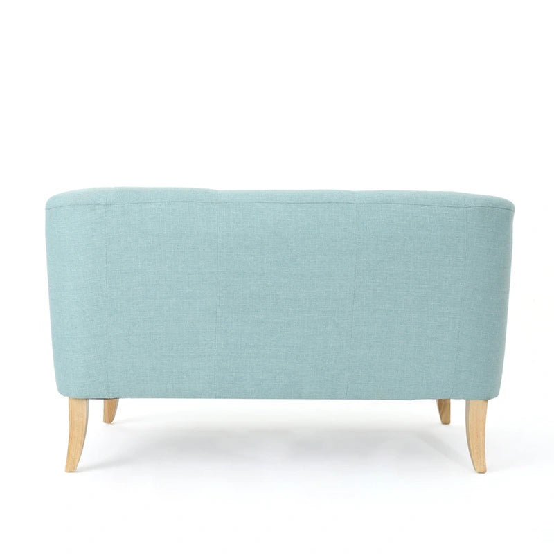 Canapé deux places Sheena Mid-century Modern en tissu par Christopher Knight Home