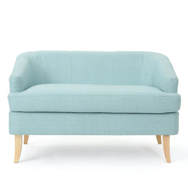 Canapé deux places Sheena Mid-century Modern en tissu par Christopher Knight Home