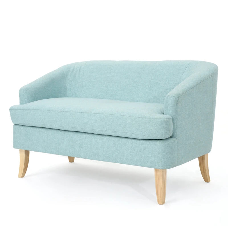 Canapé deux places Sheena Mid-century Modern en tissu par Christopher Knight Home