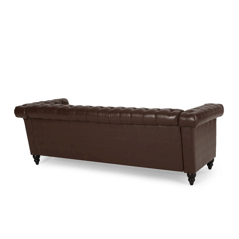 Canapé 3 places capitonné Chesterfield Parkhurst par Christopher Knight Home