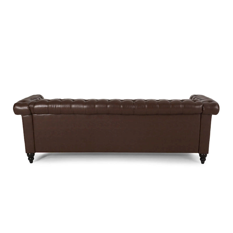Canapé 3 places capitonné Chesterfield Parkhurst par Christopher Knight Home