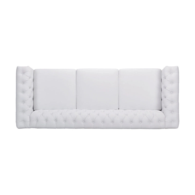 Canapé 3 places capitonné Chesterfield Parkhurst par Christopher Knight Home