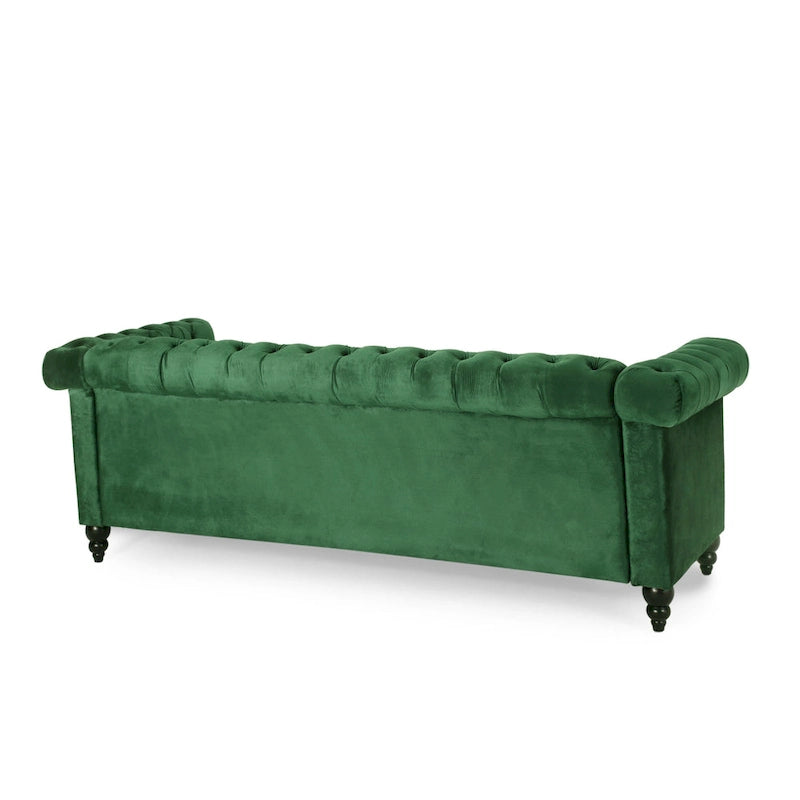 Canapé 3 places capitonné Chesterfield Parkhurst par Christopher Knight Home