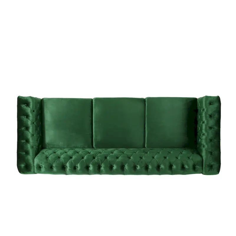 Canapé 3 places capitonné Chesterfield Parkhurst par Christopher Knight Home
