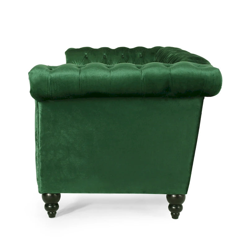 Canapé 3 places capitonné Chesterfield Parkhurst par Christopher Knight Home