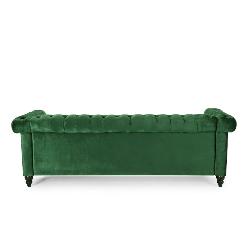 Canapé 3 places capitonné Chesterfield Parkhurst par Christopher Knight Home