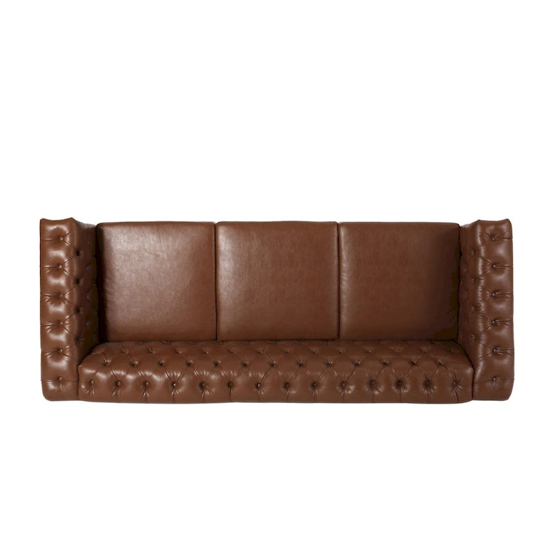Canapé 3 places capitonné Chesterfield Parkhurst par Christopher Knight Home
