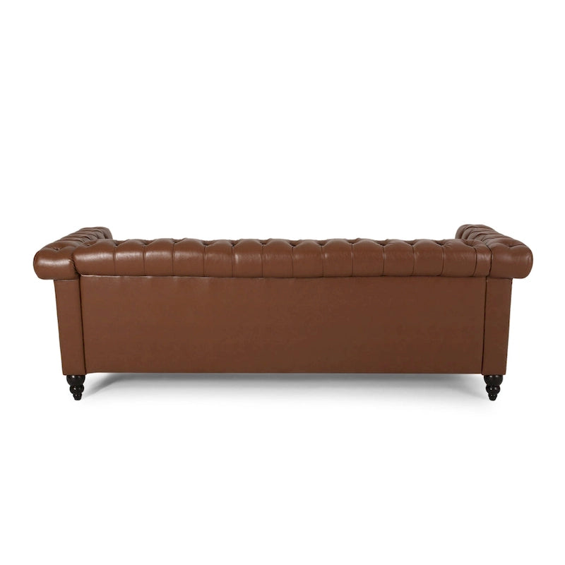 Canapé 3 places capitonné Chesterfield Parkhurst par Christopher Knight Home