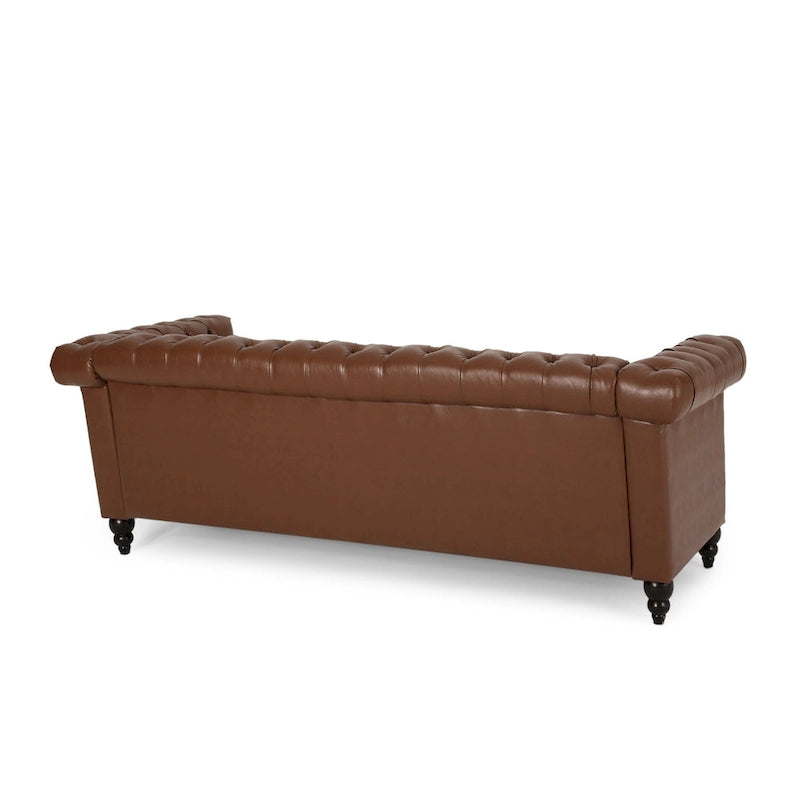 Canapé 3 places capitonné Chesterfield Parkhurst par Christopher Knight Home