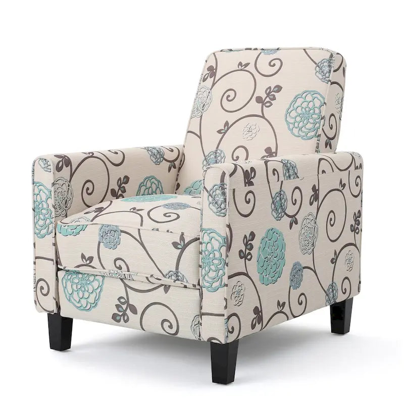 Fauteuil inclinable Darvis Floral de Christopher Knight Home