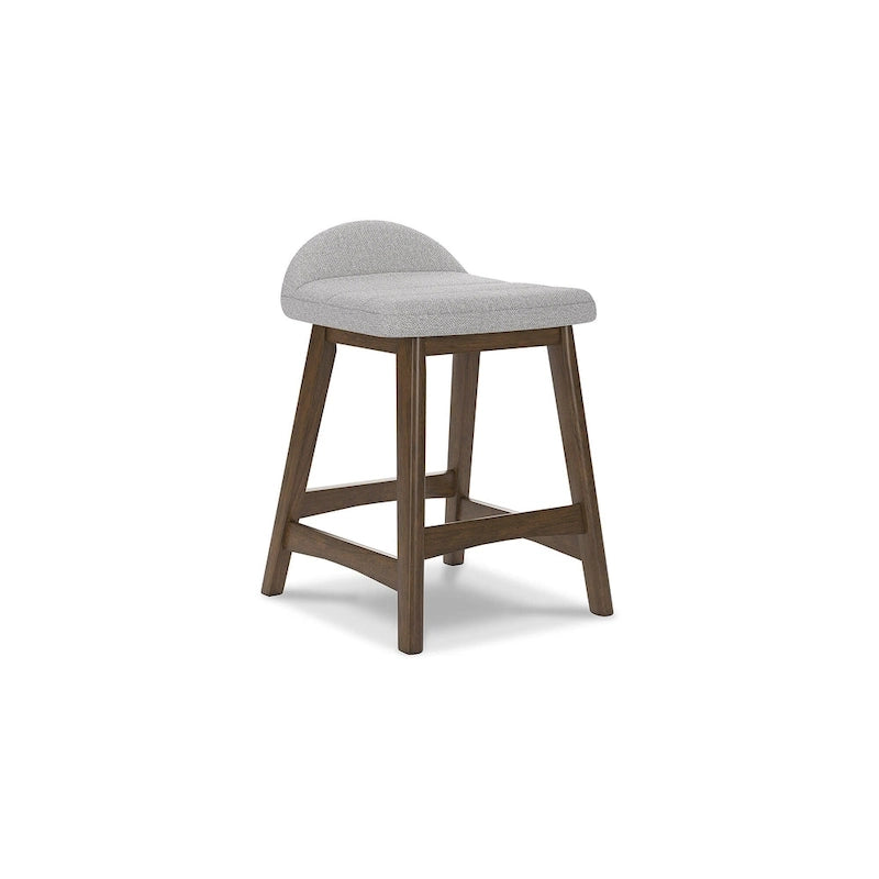 Signature Design by Ashley Lyncott Tabouret de bar rembourré hauteur comptoir (lot de 2) – 19 larg. x 20 prof. x 29 haut.