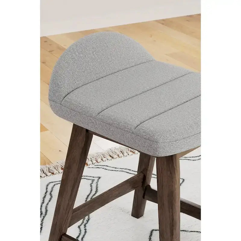 Signature Design by Ashley Lyncott Tabouret de bar rembourré hauteur comptoir (lot de 2) – 19 larg. x 20 prof. x 29 haut.