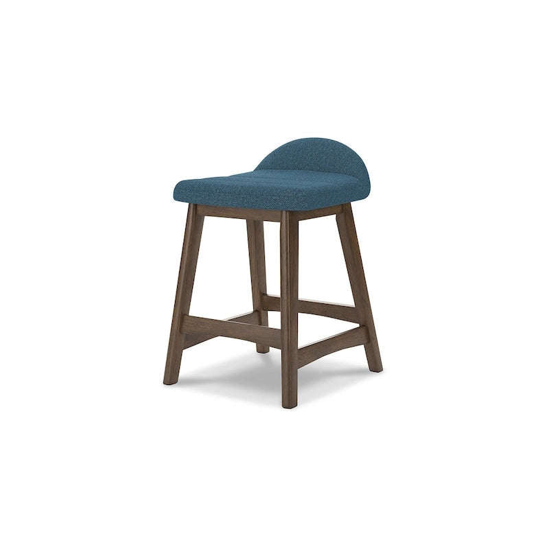 Signature Design by Ashley Lyncott Tabouret de bar rembourré hauteur comptoir (lot de 2) – 19 larg. x 20 prof. x 29 haut.