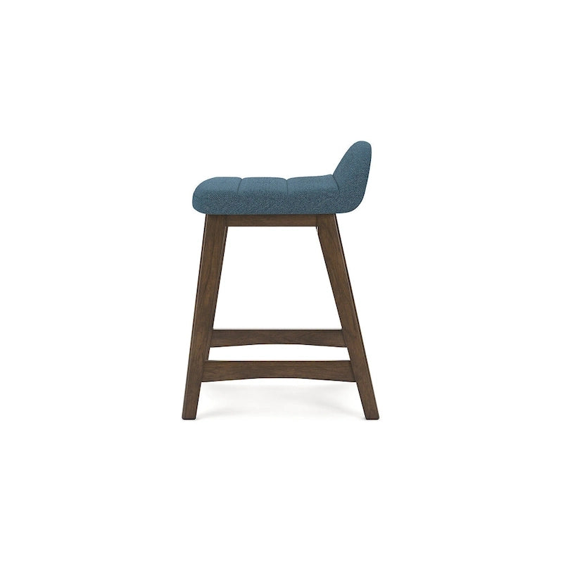 Signature Design by Ashley Lyncott Tabouret de bar rembourré hauteur comptoir (lot de 2) – 19 larg. x 20 prof. x 29 haut.