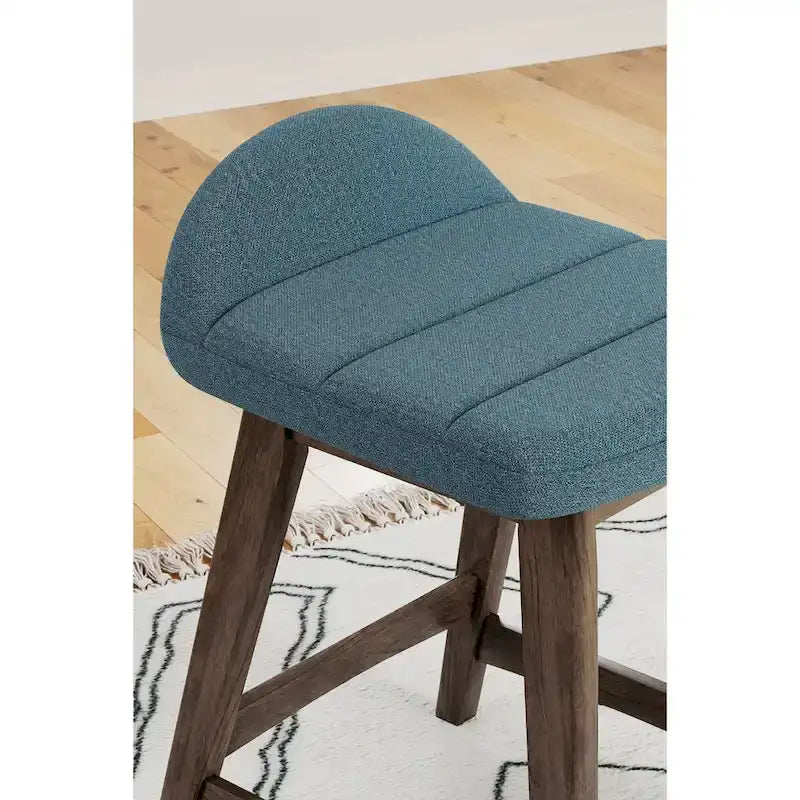 Signature Design by Ashley Lyncott Tabouret de bar rembourré hauteur comptoir (lot de 2) – 19 larg. x 20 prof. x 29 haut.