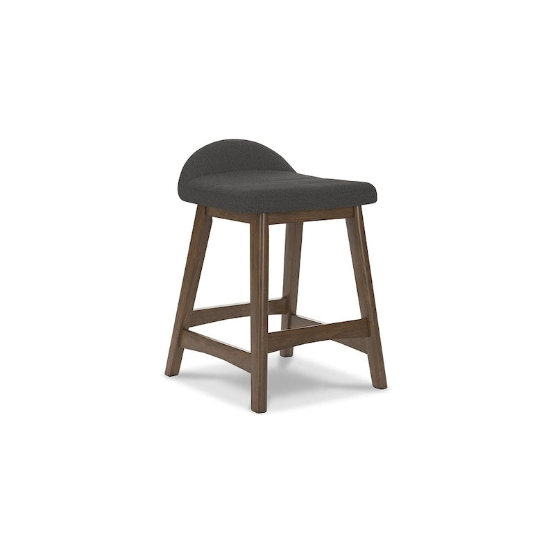 Signature Design by Ashley Lyncott Tabouret de bar rembourré hauteur comptoir (lot de 2) – 19 larg. x 20 prof. x 29 haut.