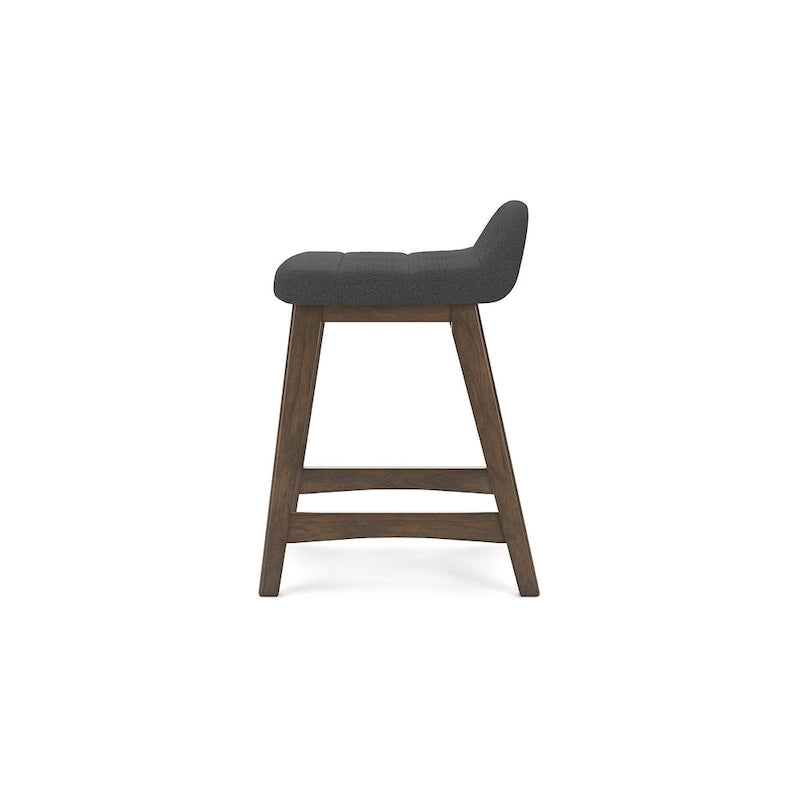 Signature Design by Ashley Lyncott Tabouret de bar rembourré hauteur comptoir (lot de 2) – 19 larg. x 20 prof. x 29 haut.