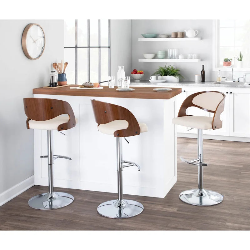 Tabouret de bar réglable avec pivot Carson Carrington Visby - S.O.