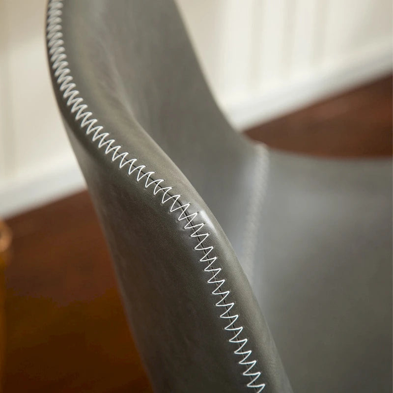 Tabourets de comptoir en similicuir Inyo Vintage de Carbon Loft (ensemble de 2)