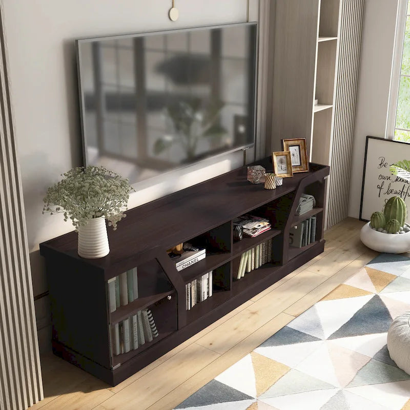 Meuble TV large DH BASIC Modern Espresso 71 de Denhour