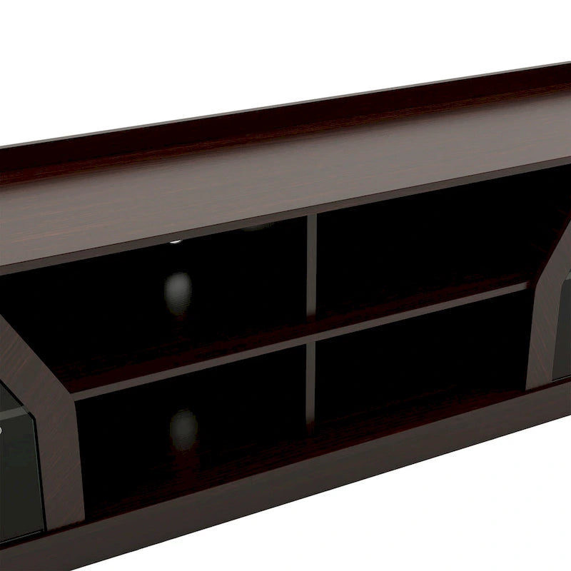 Meuble TV large DH BASIC Modern Espresso 71 de Denhour