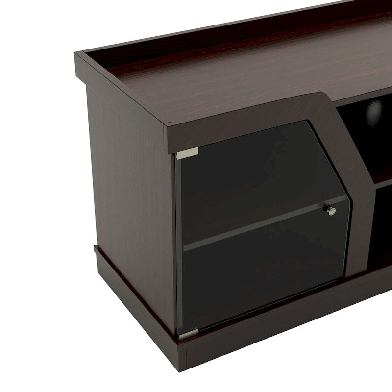 Meuble TV large DH BASIC Modern Espresso 71 de Denhour