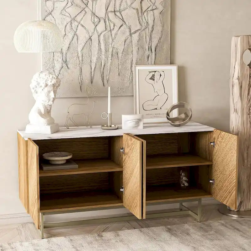 Meuble console Roomfitters/Meuble TV/Buffet jusqu'à 60 - 58 pouces